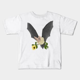 Sunflower Bat Kids T-Shirt